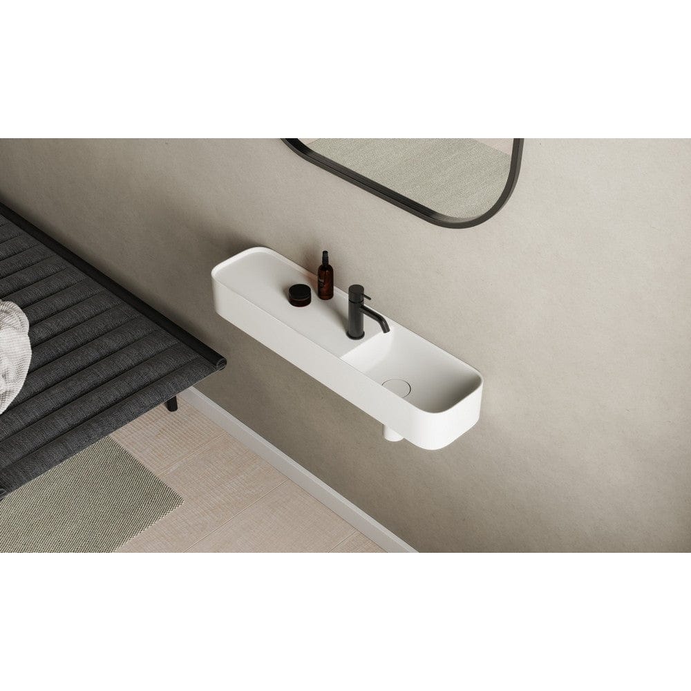 Copenhagen Bath Handfat Yuno LR 80 SKU COP-40010227 EAN 5700400102278