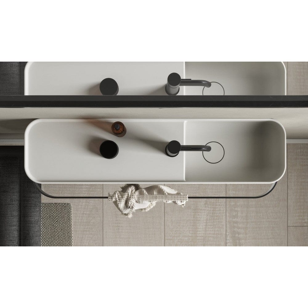 Copenhagen Bath Handfat Yuno Rail 80 SKU COP-40010230 EAN 5700400102308