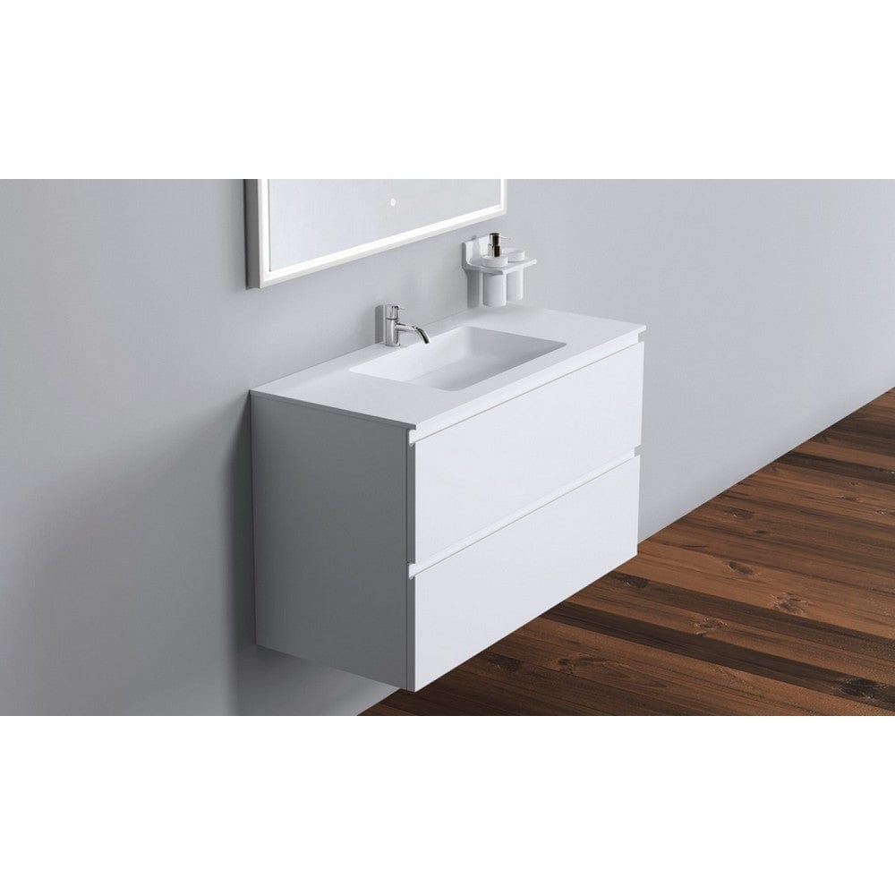 Copenhagen Bath Tvättställsskåp Malmö 100 Inkl. Handfat SKU EAN