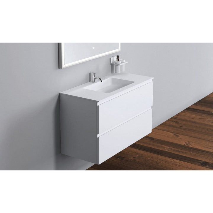 Copenhagen Bath Tvättställsskåp Malmö 100 Inkl. Handfat SKU EAN