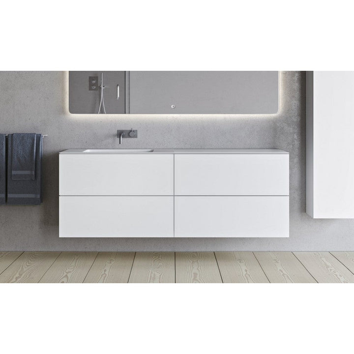 Copenhagen Bath Tvättställsskåp SQ2 160 Dubbel Vänster handfat SKU COP-30010170 EAN 5700300101708