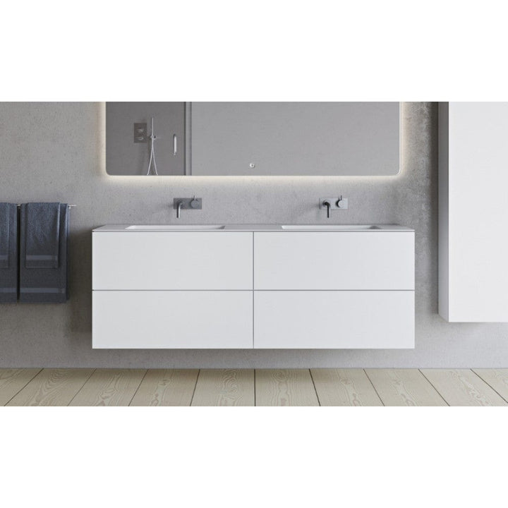 Copenhagen Bath Tvättställsskåp SQ2 160 Dubbel Dubbla handfat SKU COP-30010172 EAN 5700300101722