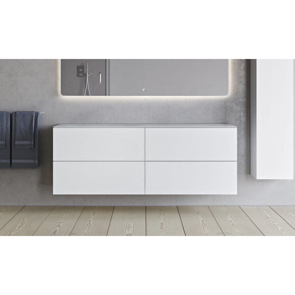 Copenhagen Bath Tvättställsskåp SQ2 160 Dubbel Utan handfat SKU COP-30010245 EAN 5700300102453