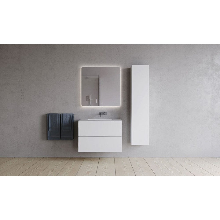 Copenhagen Bath Tvättställsskåp SQ2 80 Dubbel Inkl. Handfat SKU COP-30010233 EAN 5700300102330