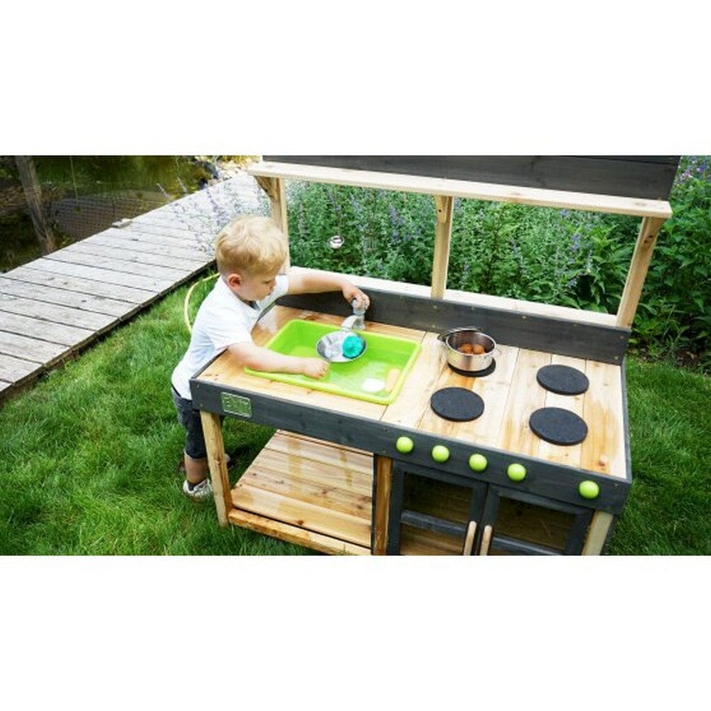 Exit Toys Leksakskök Yummy 200 Trä / Naturfärgad SKU EXI-51.10.20.00 EAN 8719874706285