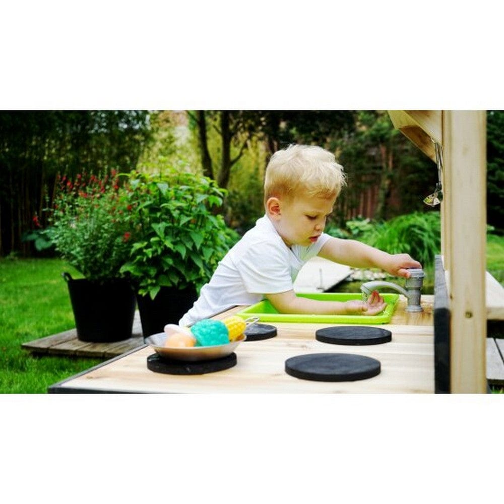 Exit Toys Leksakskök Yummy 200 Trä / Naturfärgad SKU EXI-51.10.20.00 EAN 8719874706285