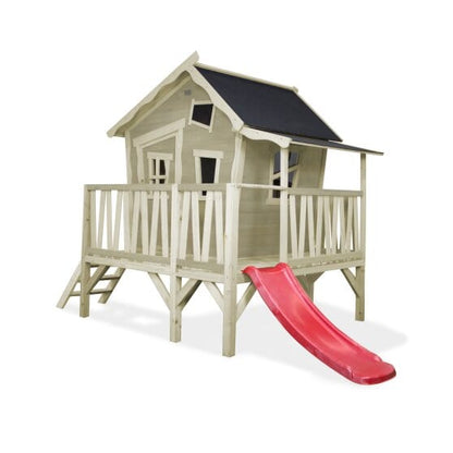 Exit Toys Lekstuga Crooky 350 Trä / Gråbeige SKU EXI-50.44.00.00 EAN 8718469466580