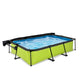 Exit Toys Pool Lime med Filterpump + Solsegel SKU EAN