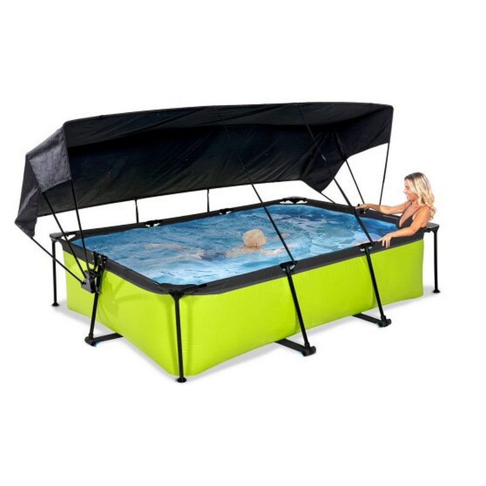 Exit Toys Pool Lime med Filterpump + Solsegel SKU EAN