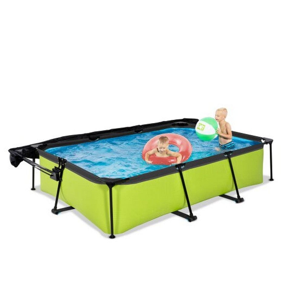 Exit Toys Pool Lime med Filterpump + Solsegel SKU EAN
