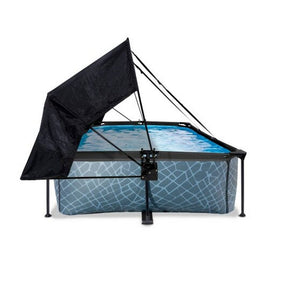 Exit Toys Pool Stone med Filterpump + Solsegel SKU EAN