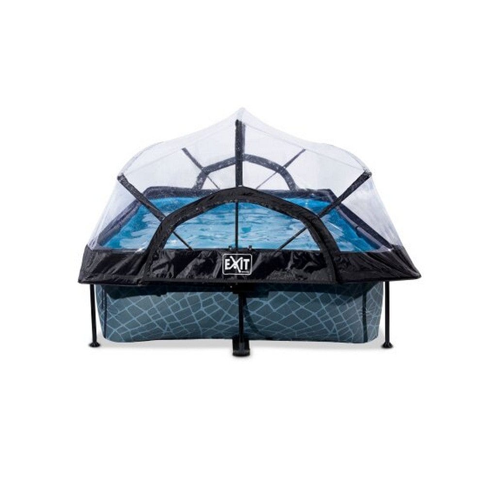 Exit Toys Pool Stone med Filterpump + Tak SKU EAN