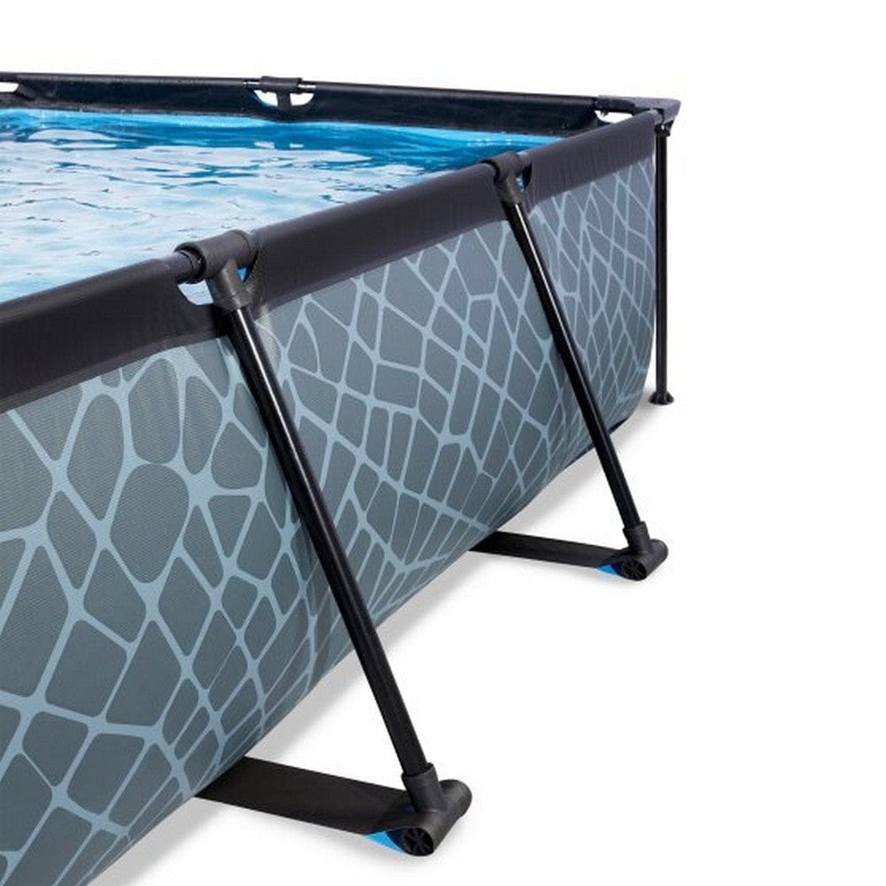 Exit Toys Pool Stone med Filterpump + Tak SKU EAN