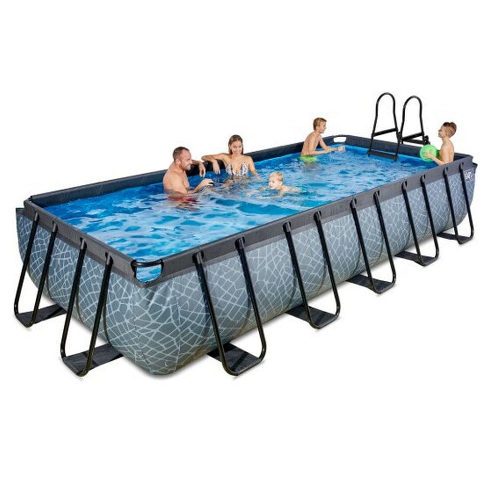 Exit Toys Pool Stone Medium med Filterpump SKU EAN