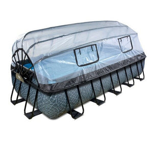 Exit Toys Pool Stone Medium med Filterpump + Tak SKU EAN