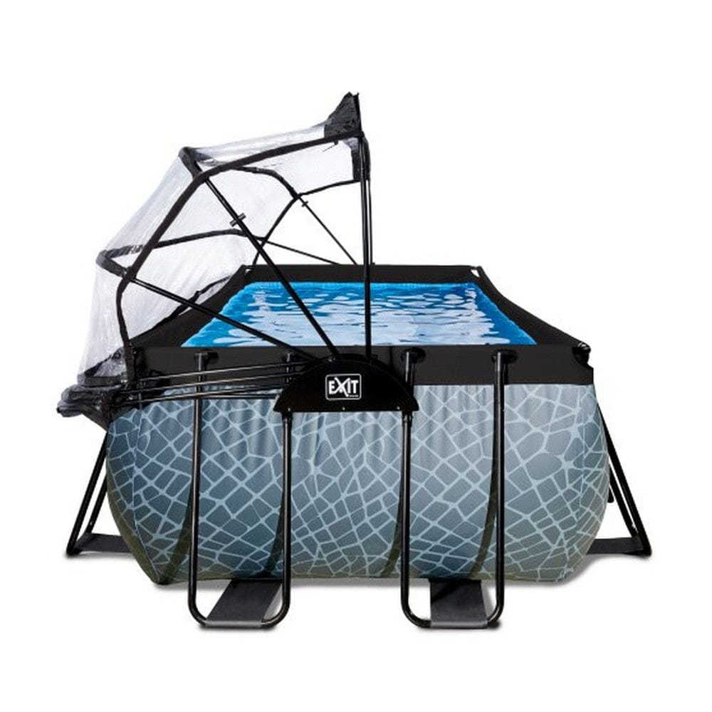 Exit Toys Pool Stone Medium med Filterpump + Tak SKU EAN