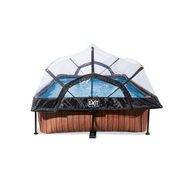 Exit Toys Pool Wood med Filterpump + Tak SKU EAN