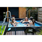 Exit Toys Pool Wood Medium med Filterpump SKU EAN