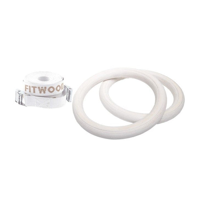 FitWood Gymnastikringar ULPU Vit/Vit SKU FIT-1023 EAN 6430061242356