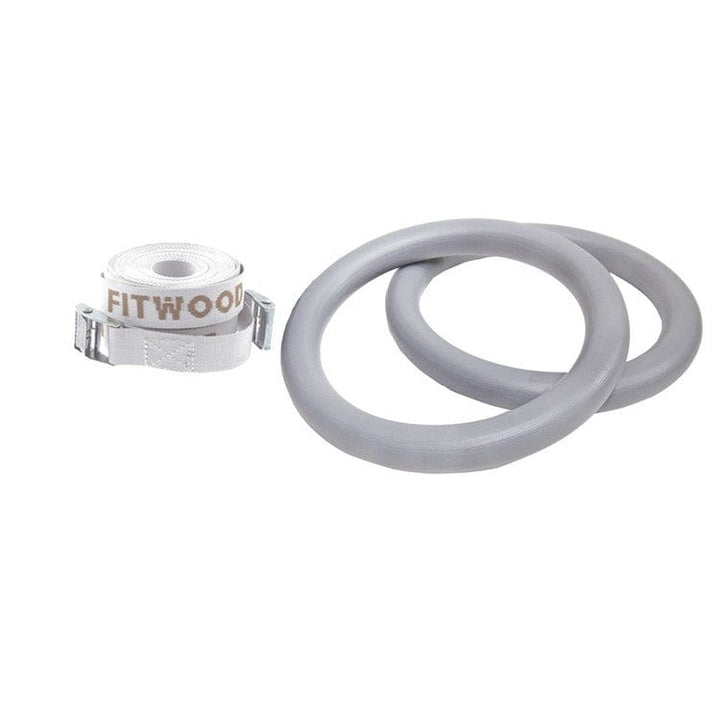 FitWood Gymnastikringar ULPU Grå/Vit SKU FIT-1025 EAN 6430061242394