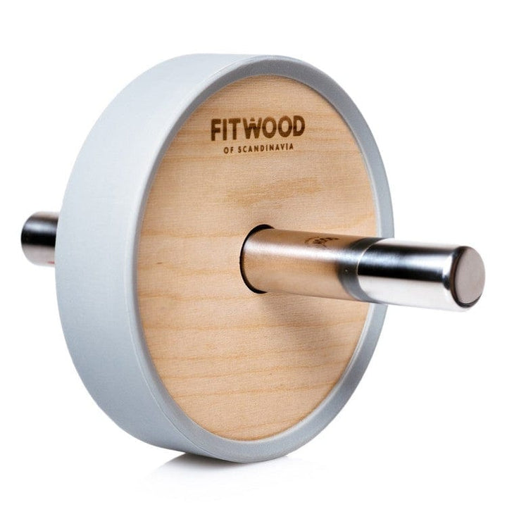 FitWood Träningshjul KIVI Trä/Grå/Stål SKU FIT-1033 EAN 6430061242578