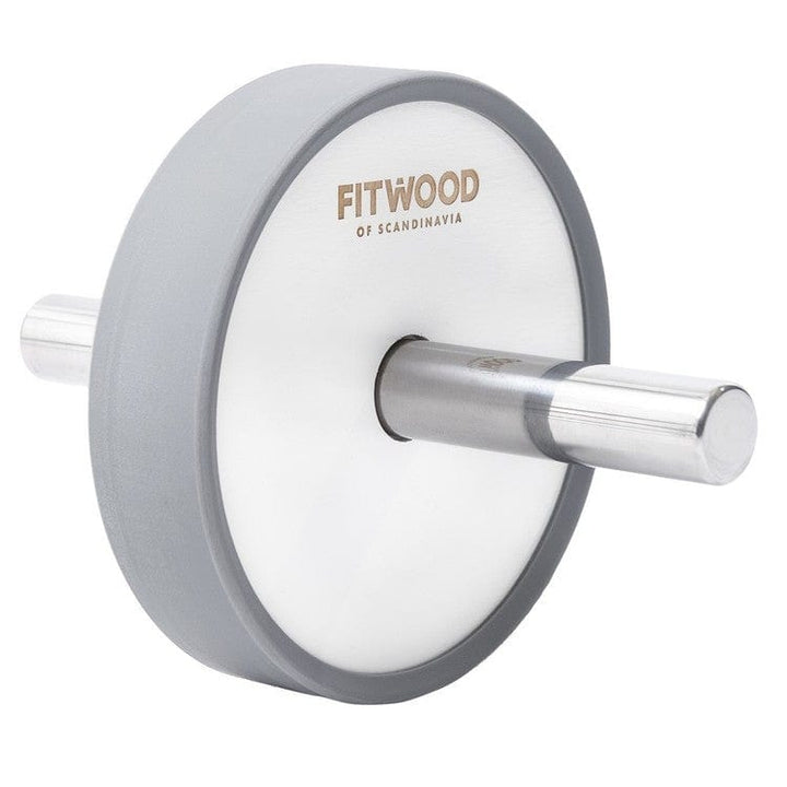 FitWood Träningshjul KIVI Vit/Grå/Stål SKU FIT-1035 EAN 6430061242608