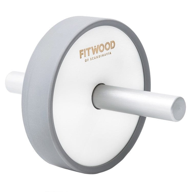 FitWood Träningshjul KIVI Vit/Grå/Aluminium SKU FIT-1036 EAN 6430061242585