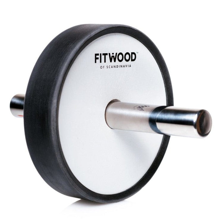 FitWood Träningshjul KIVI Vit/Svart/Stål SKU FIT-1037 EAN 6430061242615