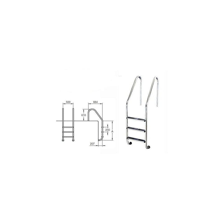 Flexinox Poolstege Inox SKU EAN