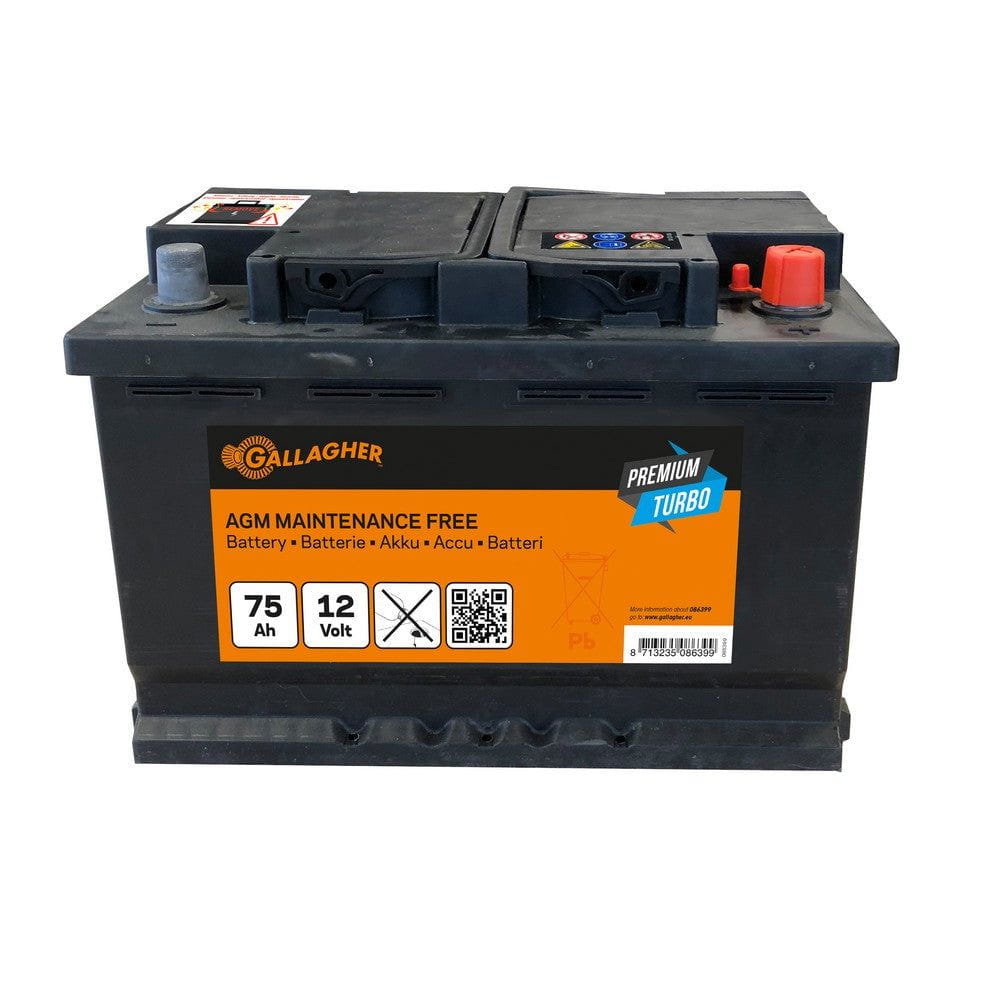 Gallagher Batteri Premium Turbo AGM 12V SKU EAN