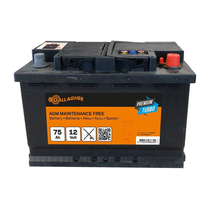 Gallagher Batteri Premium Turbo AGM 12V SKU EAN