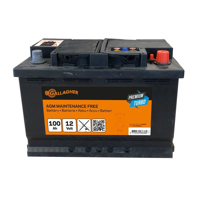 Gallagher Batteri Premium Turbo AGM 12V SKU EAN