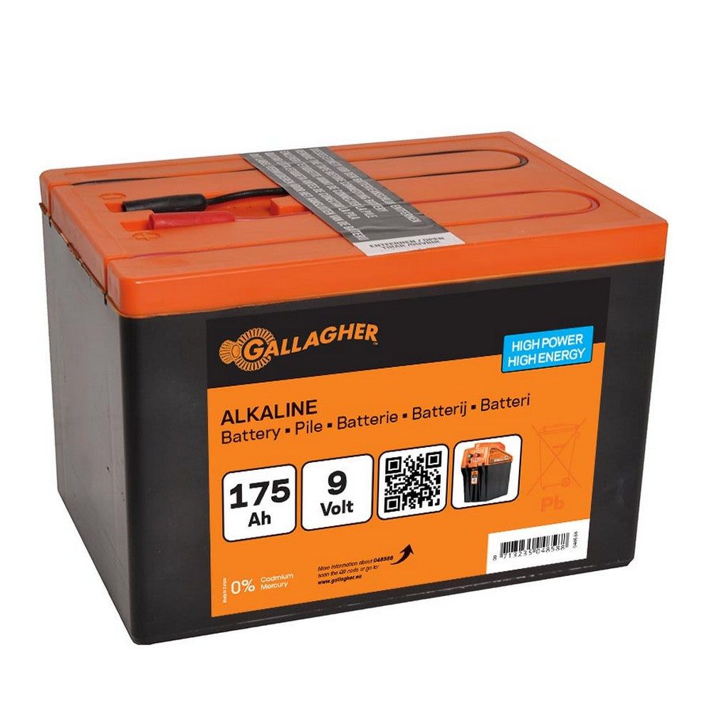Gallagher Batteripaket Alkaline 9V 9V/175Ah SKU GAL-048588 EAN 8713235048588
