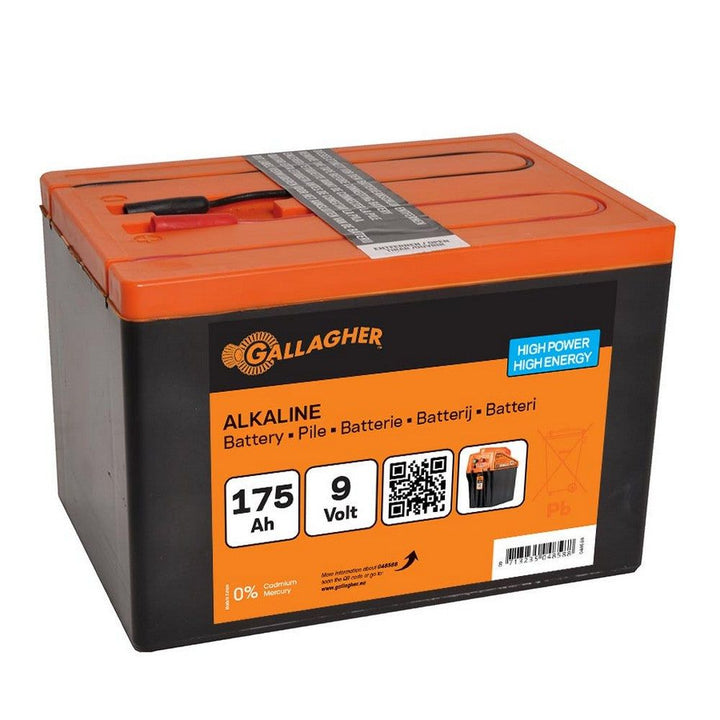 Gallagher Batteripaket Alkaline 9V 9V/175Ah SKU GAL-048588 EAN 8713235048588