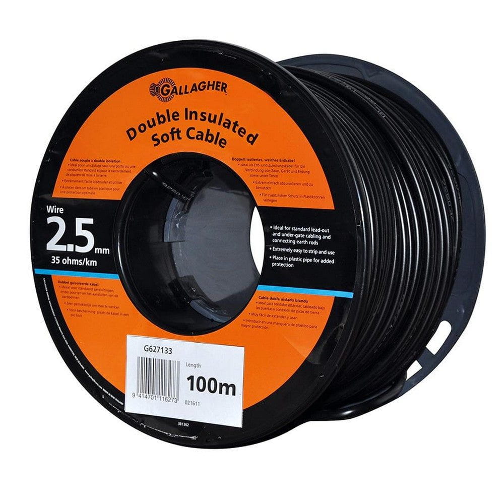 Gallagher Matarledning 2,5mm 100m SKU GAL-021611 EAN 9414701116273