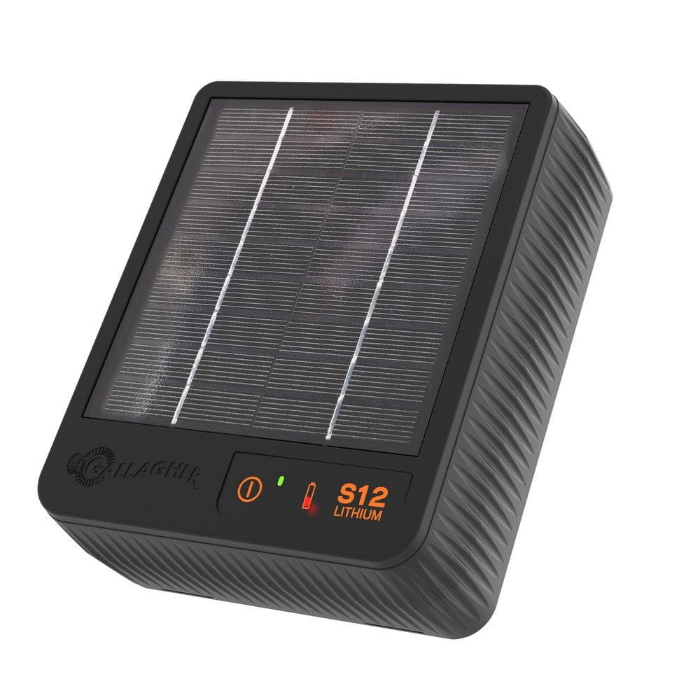 Gallagher Solpanelsaggregat S12 Inkl. Batteri SKU GAL-349015 EAN 9414701349015