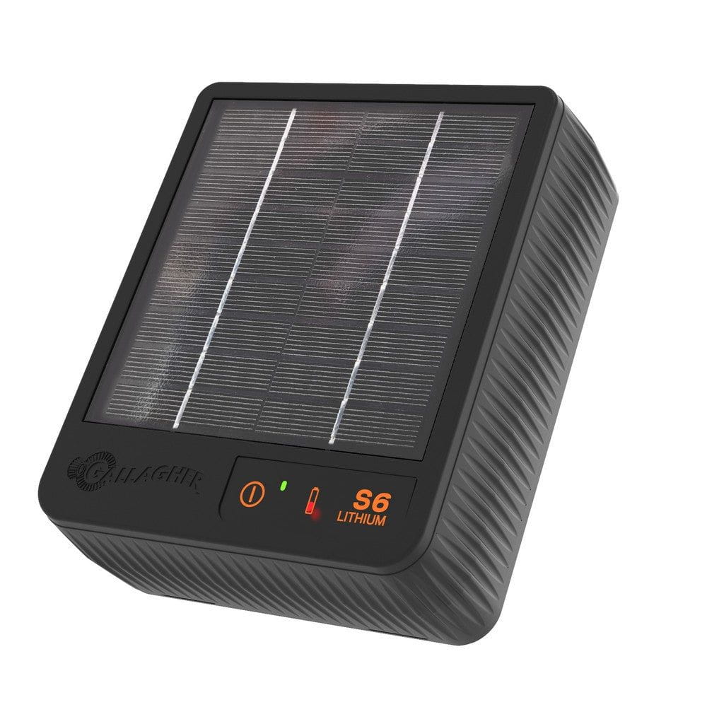 Gallagher Solpanelsaggregat S6 Inkl. Batteri SKU GAL-349008 EAN 9414701349008