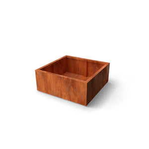 Geroba Blomlåda Artesa Corten 100x100x40cm SKU GER-ArtesaB8 EAN 5404033100181