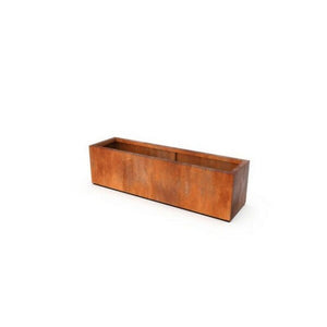 Geroba Blomlåda Artesa Corten 150x30x80cm SKU GER-ArtesaB21 EAN 5404033105827