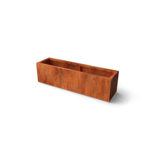 Geroba Blomlåda Artesa Corten 150x40x40cm SKU GER-ArtesaB19 EAN 5404033100266