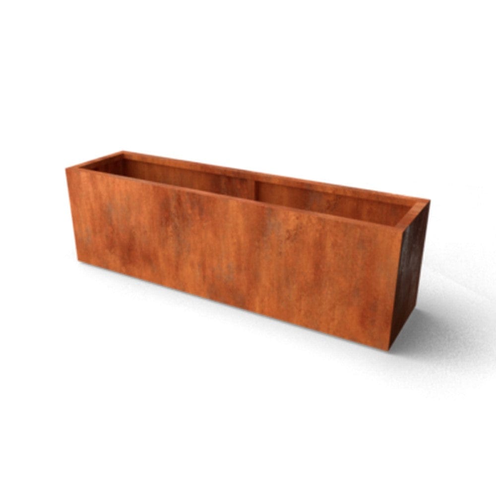 Geroba Blomlåda Artesa Corten 200x50x60cm SKU GER-ArtesaB17 EAN 5404033100297