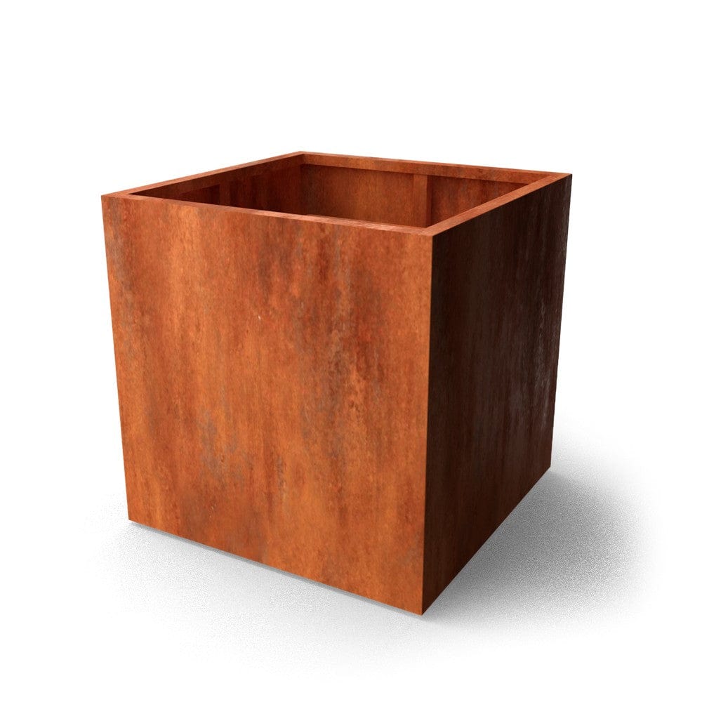 Geroba Blomlåda Quadra Corten 100x100x100cm SKU GER-QuadraB7 EAN 5404033109078