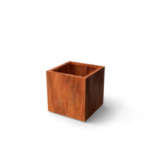 Geroba Blomlåda Quadra Corten 60x60x60cm SKU GER-QuadraB4 EAN 5404033109047