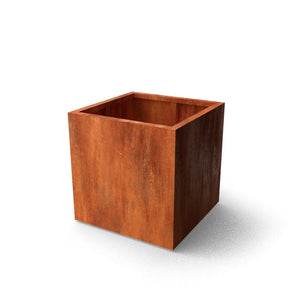 Geroba Blomlåda Quadra Corten 80x80x80cm SKU GER-QuadraB6 EAN 5404033109061