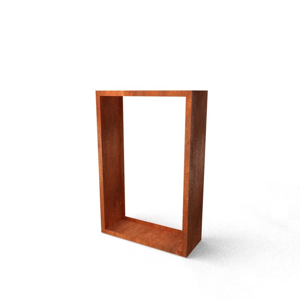 Geroba Vedförvaring Egura Corten 100x38x150cm SKU GER-EguraC3 EAN 5404033107746