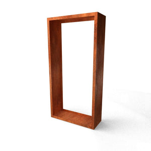 Geroba Vedförvaring Egura Corten 100x38x200cm SKU GER-EguraC5 EAN 5404033107760