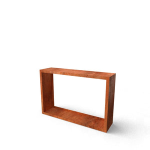 Geroba Vedförvaring Egura Corten 150x38x100cm SKU GER-EguraC8 EAN 5404033107791