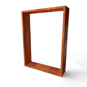 Geroba Vedförvaring Egura Corten 150x38x200cm SKU GER-EguraC6 EAN 5404033107777