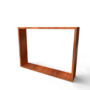 Geroba Vedförvaring Egura Corten 200x38x100cm SKU GER-EguraC9 EAN 5404033107807