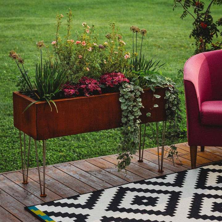 GrillSymbol Blomlåda Freja Smart Corten SKU GRS-Freja-Smart EAN 4744381018563